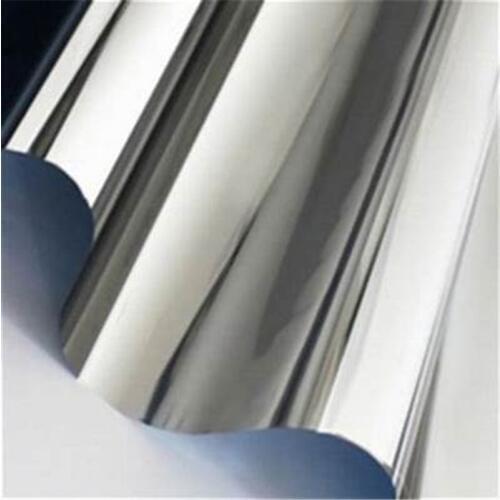 2020 COOL High Stretchable Mirror Silver Chrome Body Flexible Vinyl Wrapping Sheet Roll Film Car Sticker Decal Sheet Decoration