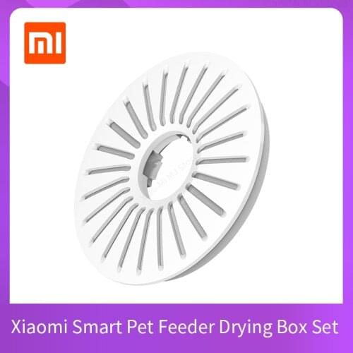 Xiaomi Smart Pet Feeder Drying Box Set Connected to Mijia APP Smart Reminder Expires for Xiaomi Xiaowan Pet Feeder Cat Or Dog