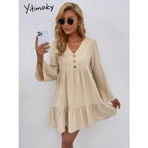 Yitimoky Summer Dresses With Sleeves