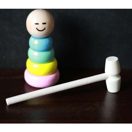 1 Set Immortal Daruma Halloween Magic Tricks Funny Toy Stage Magic Props B99