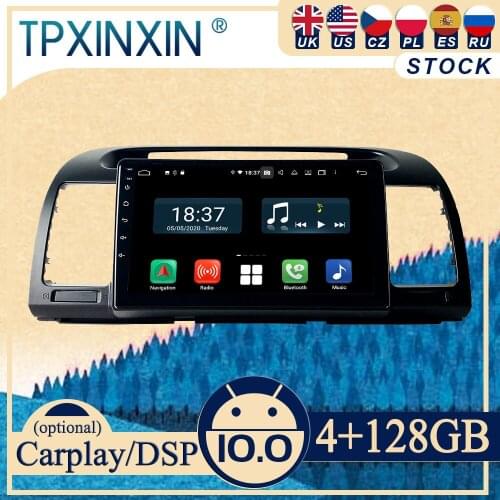 10.0 PX6 For Toyota Camry 2005-2006 Android Car Stereo Car Radio with Screen 2 DIN Radio DVD Player Car GPS Navigation Head Unit