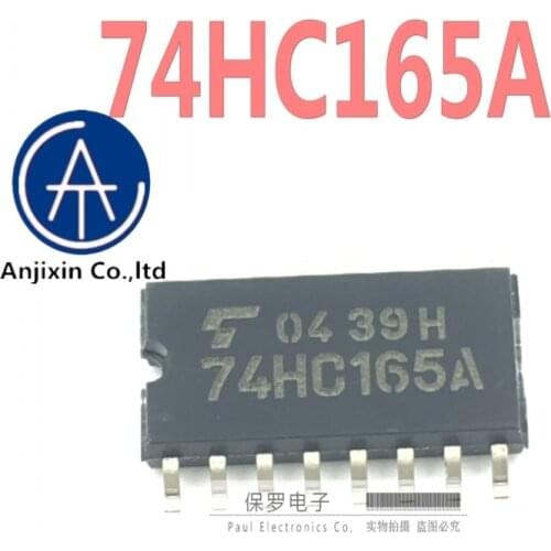 10pcs 100% orginal and new shift register TC74HC165AF 74HC165A SOP-16 in stock