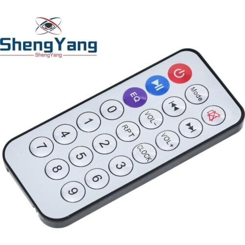 21 key MP3 decoding board remote without battery