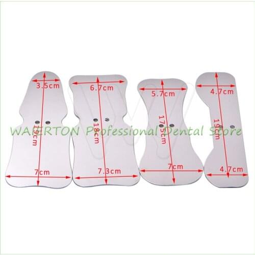 4pcs Dental Orthodontic Reflector Mirror One-side Stainless steel Dental Photography Mirrors Dental Tools Dentistry