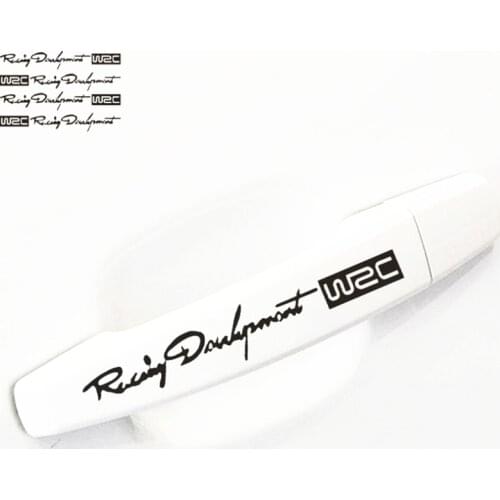 4X Car Styling Car Door Handle Decoration Sticker decal for Lexus RX300 RX330 RX350 IS250 LX570 is200 is300 ls400 CT DS LX LS IS