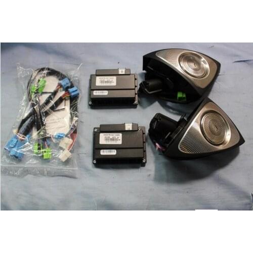 2pcs left and right Loudspeaker 3D rotate rising Tweeter Speakers for BENZ C E S class GL GLS GLE GLC