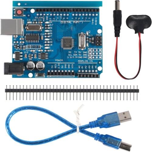 Uno R3 new Starter Kit mini Breadboard LED jumper wire button Sensor Motor Relay Module for arduino Compatile with UNO R3