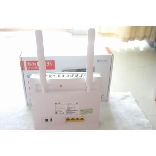 Huawei B593s-601 4G LTE Wireless CPE Router Gateway WiFi Hotspot SIM Card including 2pcs antenna