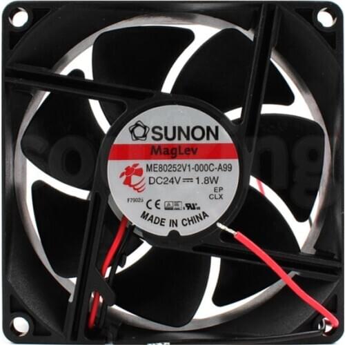 ME80252V1-000C-A99 8025 24V 1.8W inverter fan 6 Month Warranty