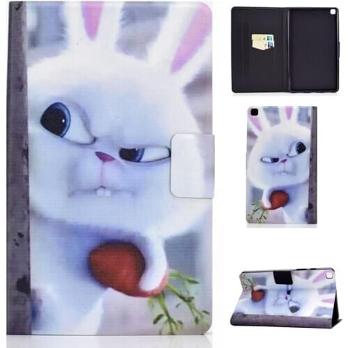 Cute case For Samsung Galaxy Tab A7 SM-T500 T505 T507 soft protective cover with card slots