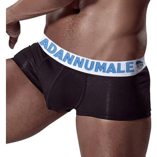 ADANNU Sexy Underwear Boxer Men Cotton Mens Boxers Shorts Panties Comfortable Underpants Man Boxershorts Cartoon Elastic AD7104