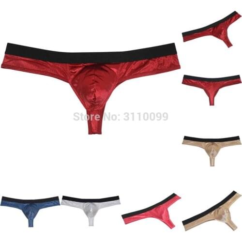 Mens Low Rise Bulge Pouch Thong Bikini Pretty Jockstrap Tangas More showing Underwear