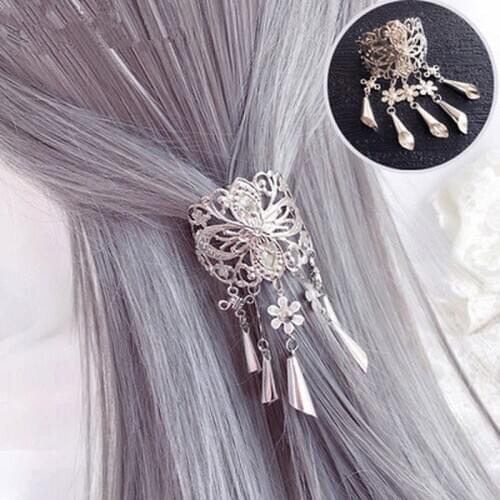 New Chinese Style Hair Clips for Women Flower Hairpin Girls Elegent Ladies Headwear Costume Hanfu Hair Accessories