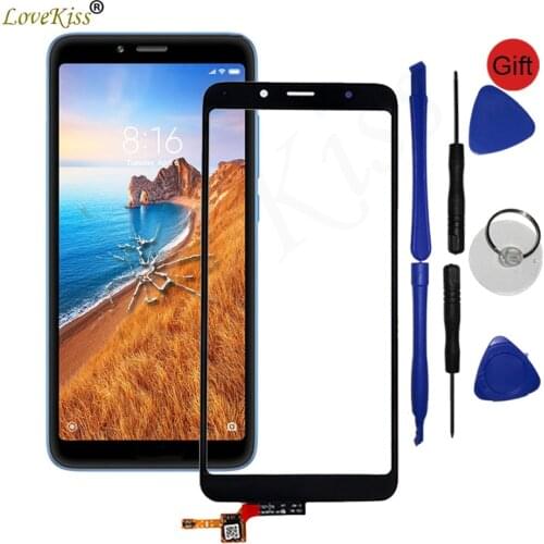 Front Panel For Xiaomi Redmi 6 Pro 6A 7 7A Redmi6 Pro Redmi7 Redmi7A Touch Screen Digitizer Sensor Glass Cover Not LCD Display