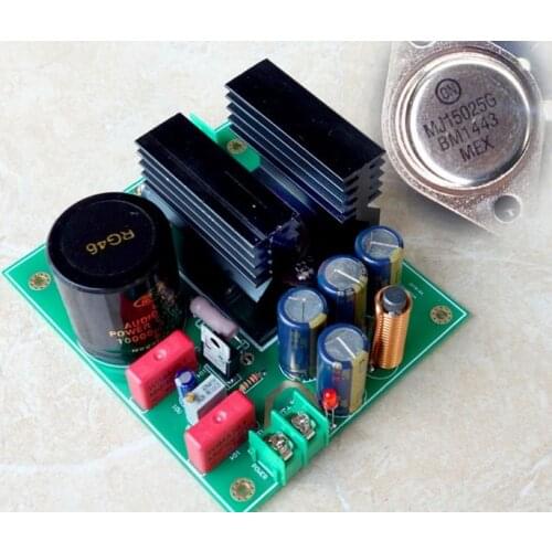5A ON LM317 + MJL15025 Gold sealed linear current regulator power supply board Low noise High stability Low internal resistance