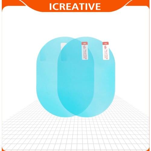 Car Rearview Mirror Film Protective Waterproof Anti Fog Clear Soft Film Suit for Bathroom Mirror Sticker Automobile Accessories