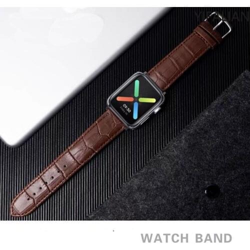 46mm 41mm Cow Leather bands for OPPO Watch Band Series 41mm loop Bracelet Belt For OPPO Smart Watch accessories 46mm