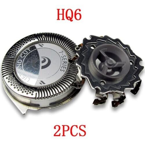 2PCs Razor Blades Replacement Shaver Head for Philips HQ6 HQ6736 HQ6705,HQ7617 HQ7615 HQ7415 HQ7817 HQ7815 HQ7816 HQ7870 HQ7850