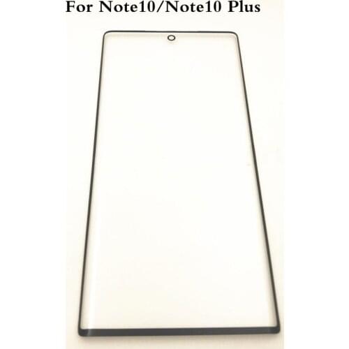 Top Quality Front Glass Lens For Samsung Galaxy Note 10 N970 & Note 10 Plus N975 Touch Screen Outer Glass Panel Replacement