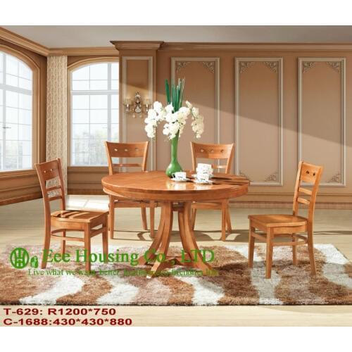 T-629,C-1688 Luxurious Solid Dining Chair,Solid Wood Dinning Table Furniture With Chairs/Home furniture