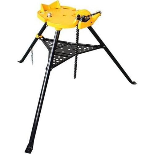 H401 Aluminum Tri-stand chain vise 1/2"-6",OEM for Rothenberger