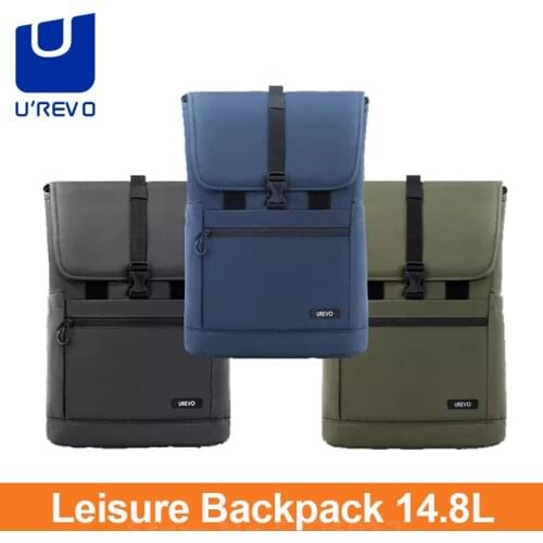 Urevo Leisure Backpack 15.6Inch Laptop Bag 14.8L Outdoor Travel Bag Man Woman Casual Fashion Business Backpack