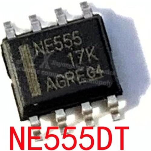 20PCS/Lot NE555 NE555N 555 NE555DR NE555DT SMD Chip SOP-8 New Original sop8