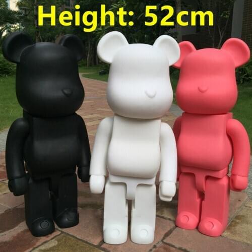 21inch 52cm 700% Bearbrick Be@rbrick DIY Fashion Toy PVC Action Figure Collectible Model Toy Decoration christmas gifts favors