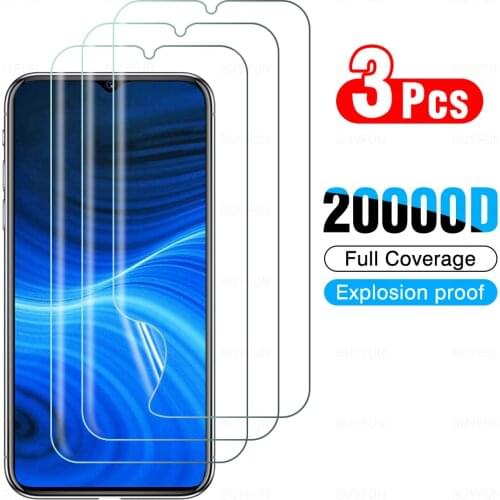3Pcs Protective Hydrogel Film On The For Oppo Realme X XT Screen Protector For Realme X2 Pro X7 X7 Pro Not Glass Protection Film