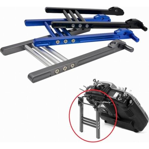 Aluminum Alloy RC Drone Transmitter Stand Bracket Holder for FrSky Taranis JR FUTABA FLYSKY RadioLink WFLY Quadcopter