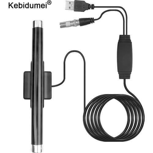 New HD Digital TV Antenna Indoor High Gain 36DB Amplifier Signal Booster Satellite Signal Receiver for DTV/HDTV LED Light Design