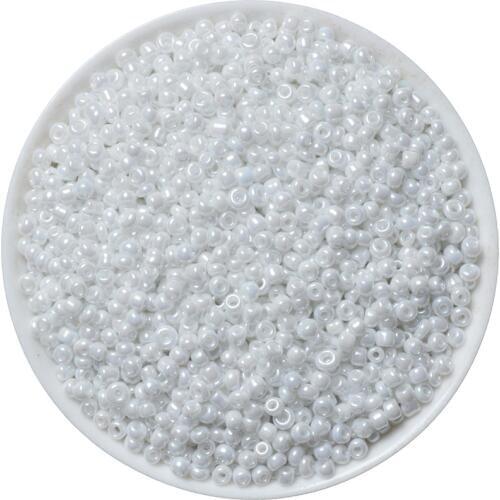 1000Pcs/lot 2mm Milk Color Crystal Glass Czech Seed Beads Loose Miyuki Spacer Hama Beads For DIY Jewelry Making Accesories