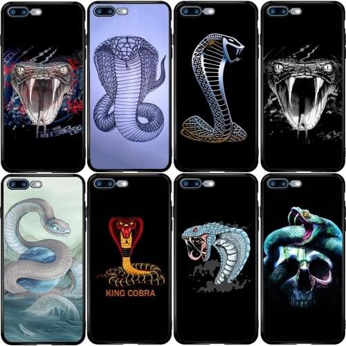 Cover Case for iPhone 5 5s SE 2020 6 6S 7 8 XS XR 11 12 Oneplus 3 5T 6T 7T Pro Max Plus King Cobra Snake