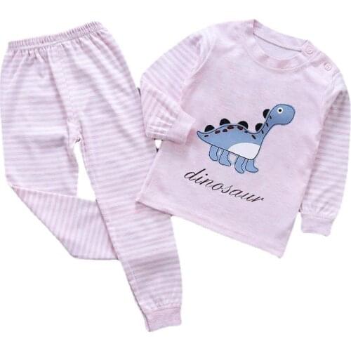 Cotton Infant Underwear Baby Boys Girls Suits Set Clothes for 0-4Y Pajamas Sets Sleepwear Underwear Toddler Underwear Girls Set