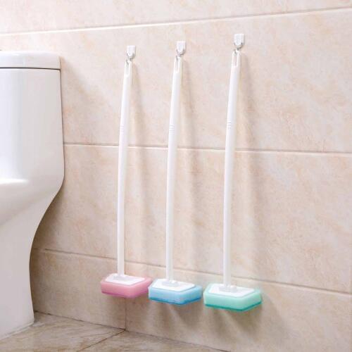 Bathroom Toilet Brush Household Cleaning Products Wall Bathtub Floor Washing Sponge with Long Handle