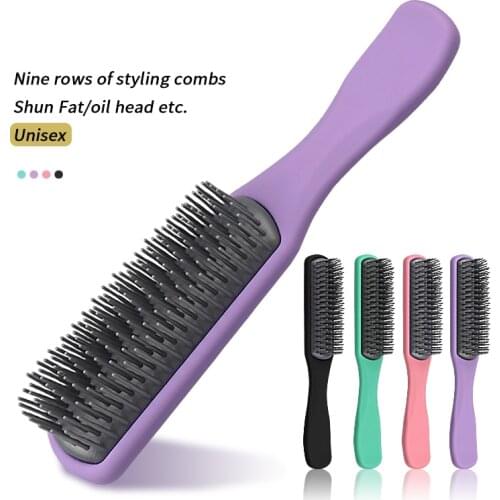 Use for hair women hair brush tangled hair brush hairdressing scalp massage comb mens hair comb salon hairdressing comb styling