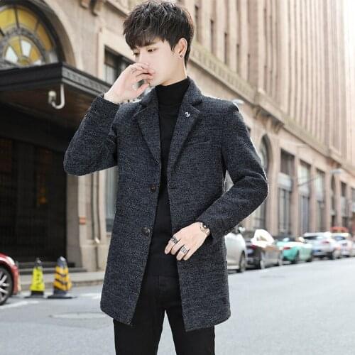 KK LUFAINA Mens Long Coats