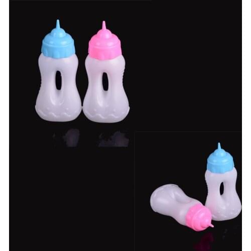 Doll Bottle Feeding-Bottle For 43cm Doll Funny Doll Accessories for 18inch American Gill Doll Blue/Pink