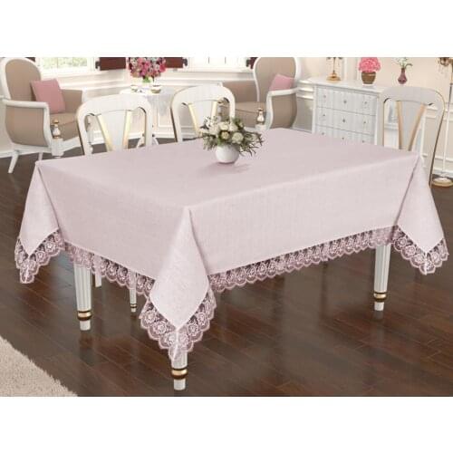 Land Of dowry Lalezar Table Cloth Powder