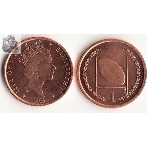 Isle of Man 1 Penny 1996 Edition Coin Europe New Original Coins Unc Commemorative Edition 100% Real Rare Eu Random Year