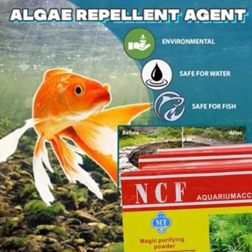 Purification powder of Ecological aquarium Eco-Aquarium Purifying Powder Algae Repellent Agent Tank moss remover Aquarium