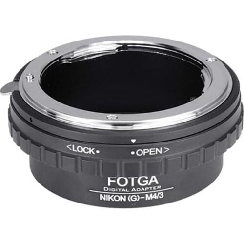 FOTGA Lens Ring for Nikon G AF-S Lens to Micro 4/3 M4/3 Adapter for EP1 EP2 GF1 GF2 GH1 GH2 G1