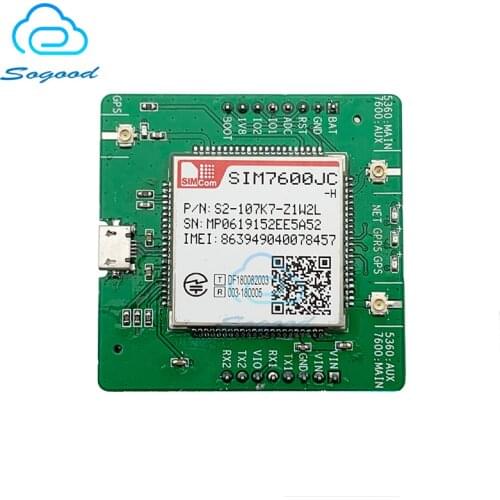 SIMCOM SIM7600JC-H SIM7600JC breakout board with 4G PCB+GPS antenna CAT 4 LTE module SIM7600JC-H for Japan,Japan LTE mini kit