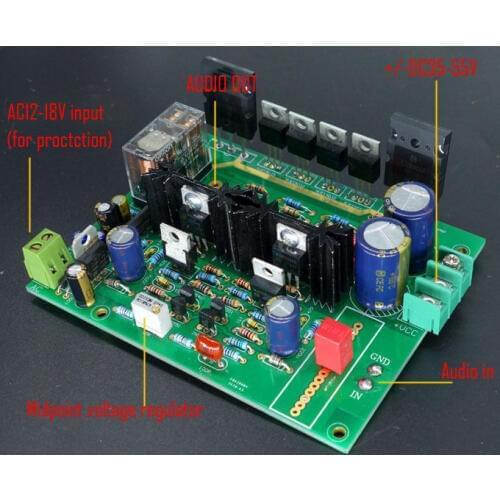 Assembled No feedback amplifier board base on DARTZEEL amp (2 board) 108