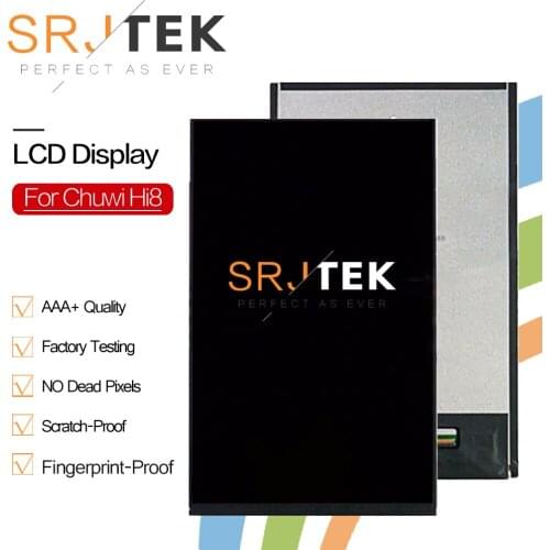 Srjtek New 8" inch For Chuwi Hi8 Lcd Display 1920*1200 Lcd Screen Tablet PC Replacement Parts Panel Sensor Repair