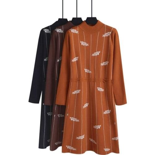 Модные вязаные платья Weyes & Kelf China At AliExpress