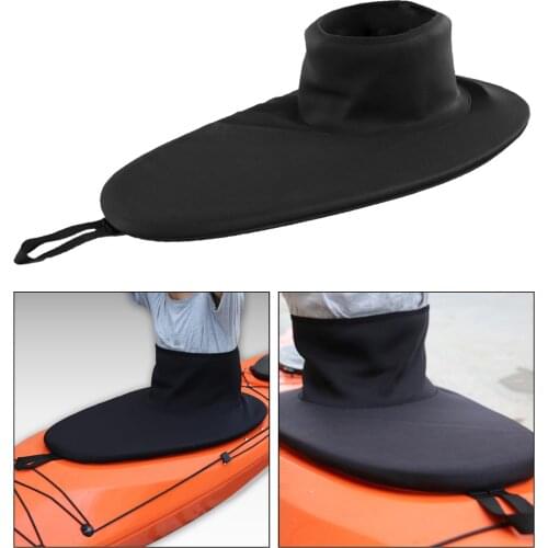Kayak Hatch Skirt Cover Waterproof Spray Deck SBR Neoprene Fabric For 90x52cm Kayak Hatch Deck Apron Skirt Boat Accessories