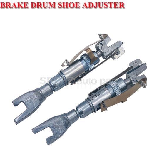2pcs Rear Brake Drum Shoe Shoes Adjuster For Ford Transit Connect for Fiesta for Puma 1995-2002 5039060 2T14-2K286-AB 1522225
