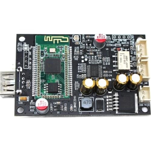SOTAMIA SD2825 Bluetooth 5.0 Decoder Audio Board USB DAC PCM5101A Decoding Support U Disk Lossless Playback For Power Amplifiers