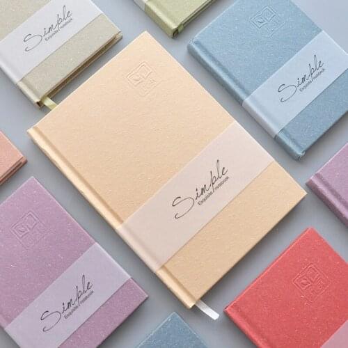 Fragrant Paper Hardcover Hand Account Book Literary Retro Style Diary Student Girl Heart Hand Account Notebook Hardcover